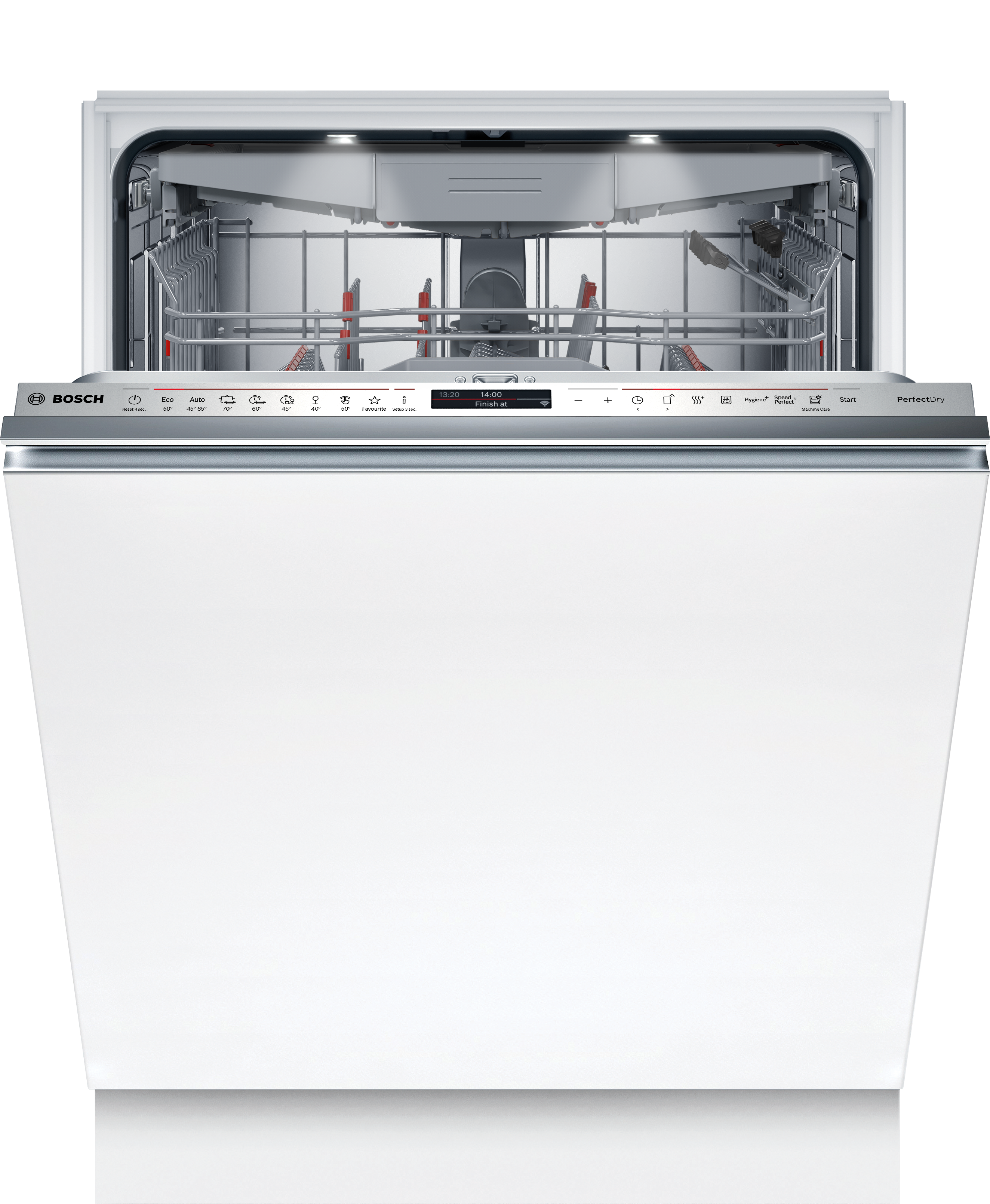 Bosch vollintegrierbarer Geschirrspüler "SBD8YCX04E", Energieeffizienz: A, weiß, B:59,8cm H:86,5cm T:55cm, Geschirrspüler, Extra Clean Zone für hartnäckigen Schmutz und 2x besseres Trocknen, vollintegrierbarer Geschirrspüler