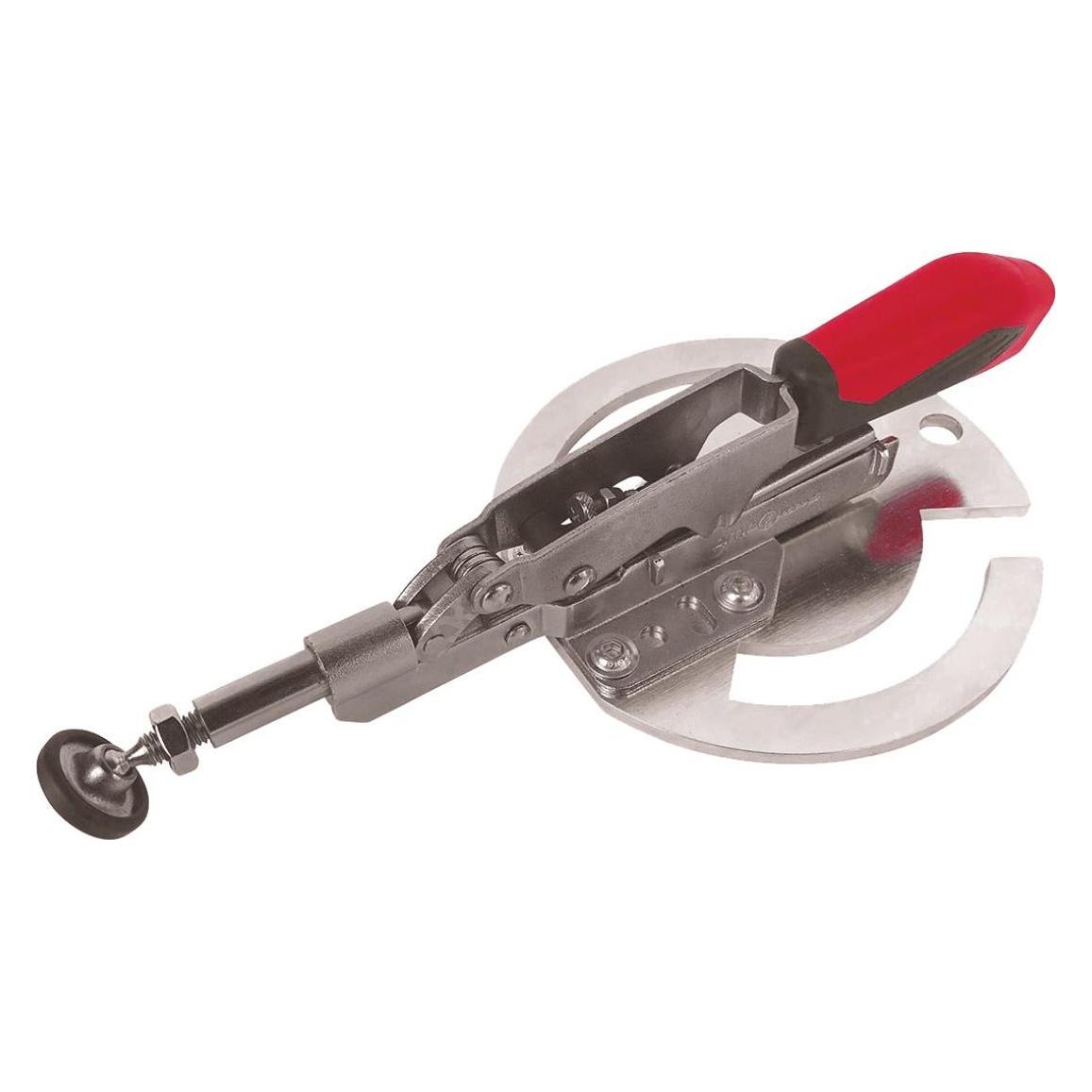 Stürmer - Schweisskraft Waagrechtspanner m. ru.er Adapterplatte, offen Länge 253 mm, Spannbereich 0 (1528172)