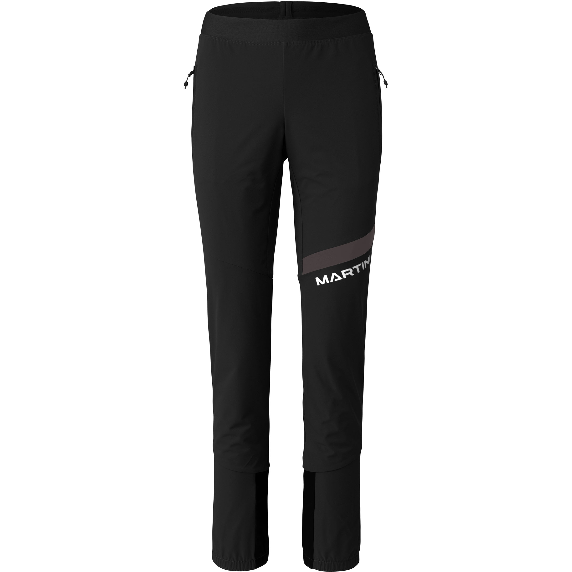 Martini Sportswear Wildtrack Hose Damen Softshellhose schwarz Größe M Langlauf Skating | Langlauf Klassik | Skitour Wasserabweisend Wasserabweisend