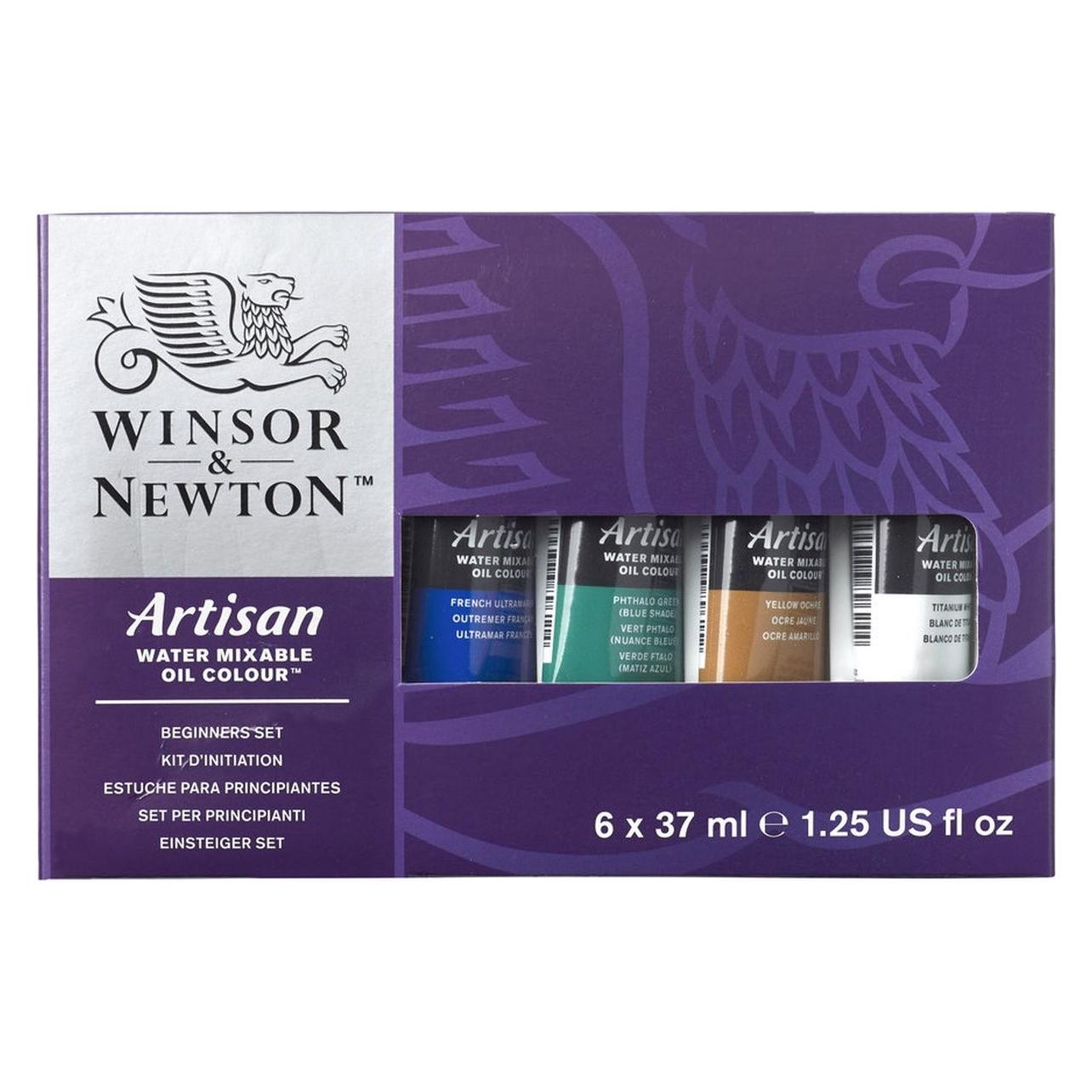 Winsor & Newton Artisan Water colour - Beginner Set (6x37ml) (830420) (37 ml) (830420)