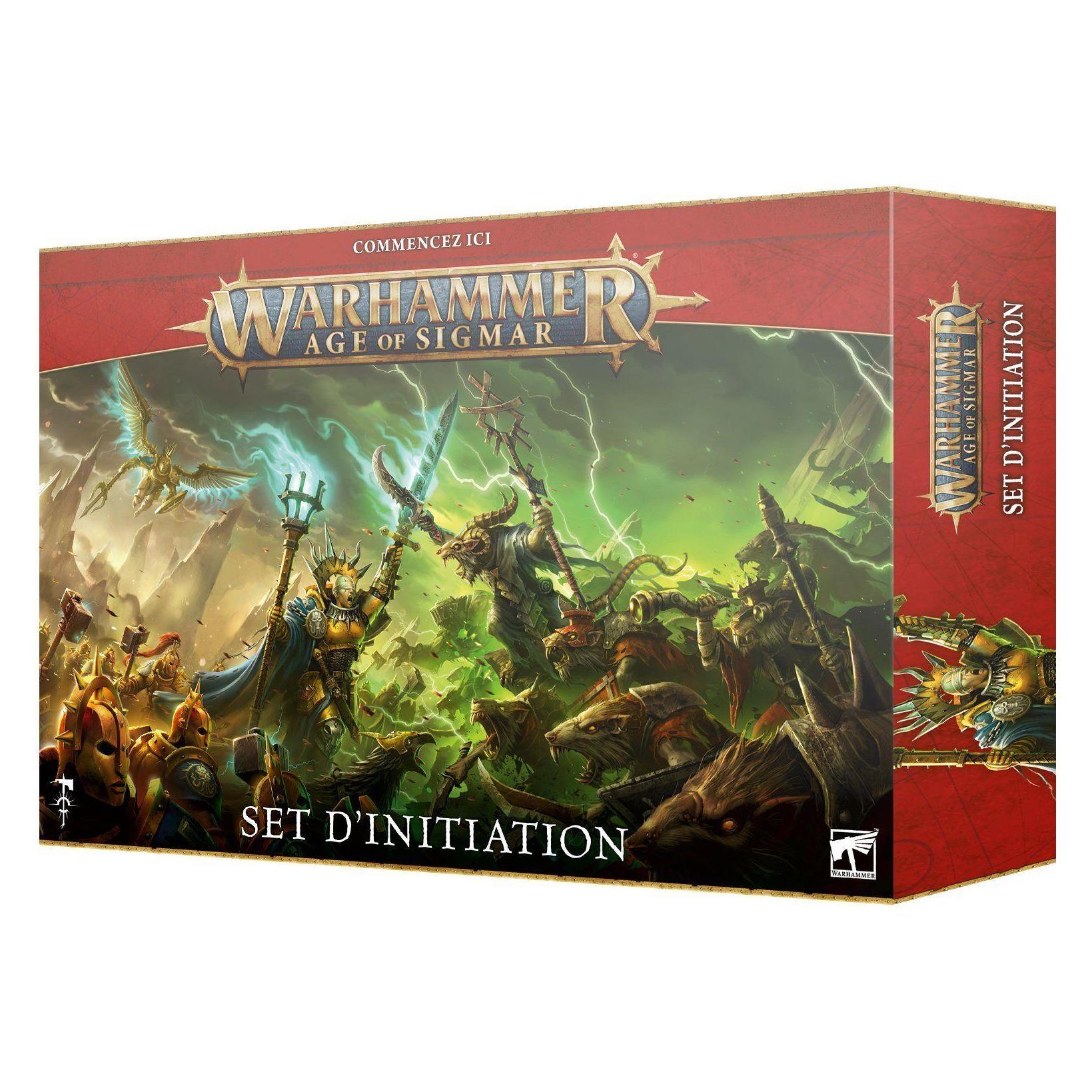 Games Workshop Warhammer AoS - Boite de Jeu / Age of Sigmar V.4 Set d'Initiation (Fr) (Kunststoff) (01010299045)