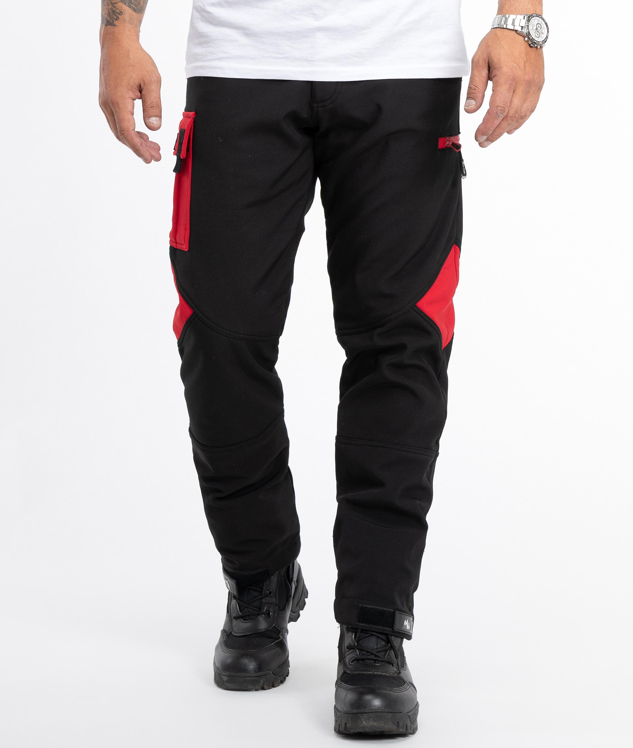 Rock Creek Softshellhose Schwarz