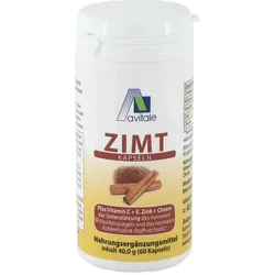 Zimt Kapseln 500 mg+Vitamin C+e
