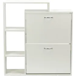 FineBuy, Schuhschrank, Schuhkipper (85 x 24 x 93 cm)