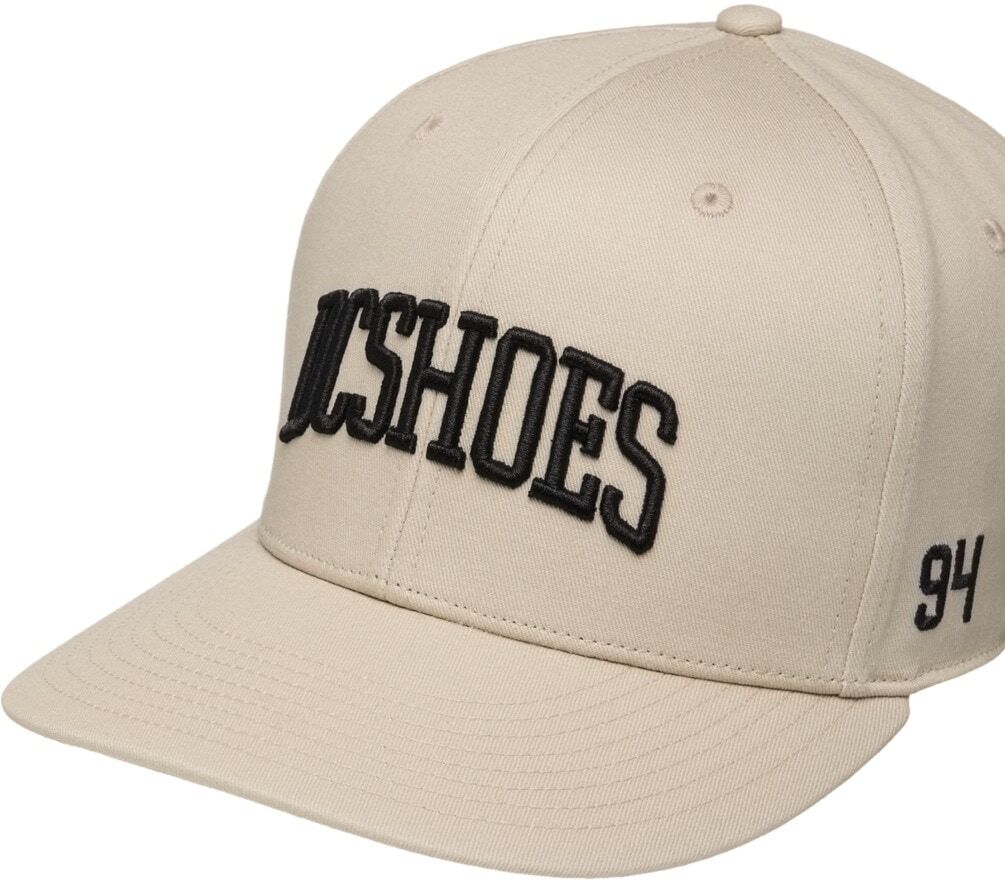 Snapback Cap DC SHOES "Semi-Pro", Herren, beige (oatmeal), Kunstfaser, Caps Snapback Cap