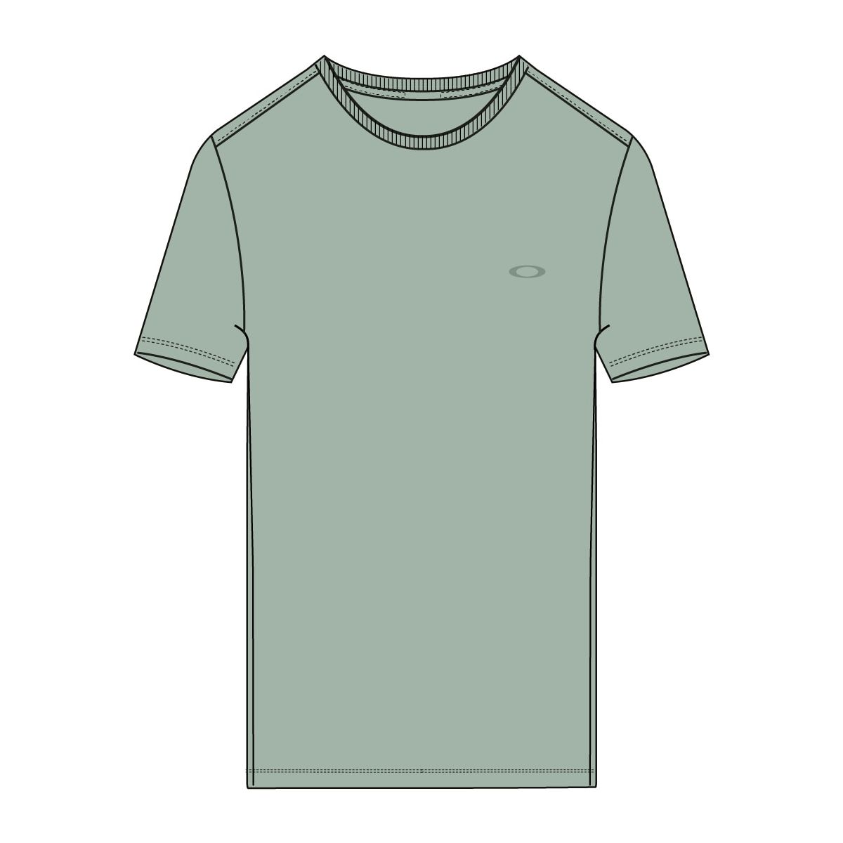 Oakley Relax Tee 2.0 faded green (74W) M FOA404900-74W-M