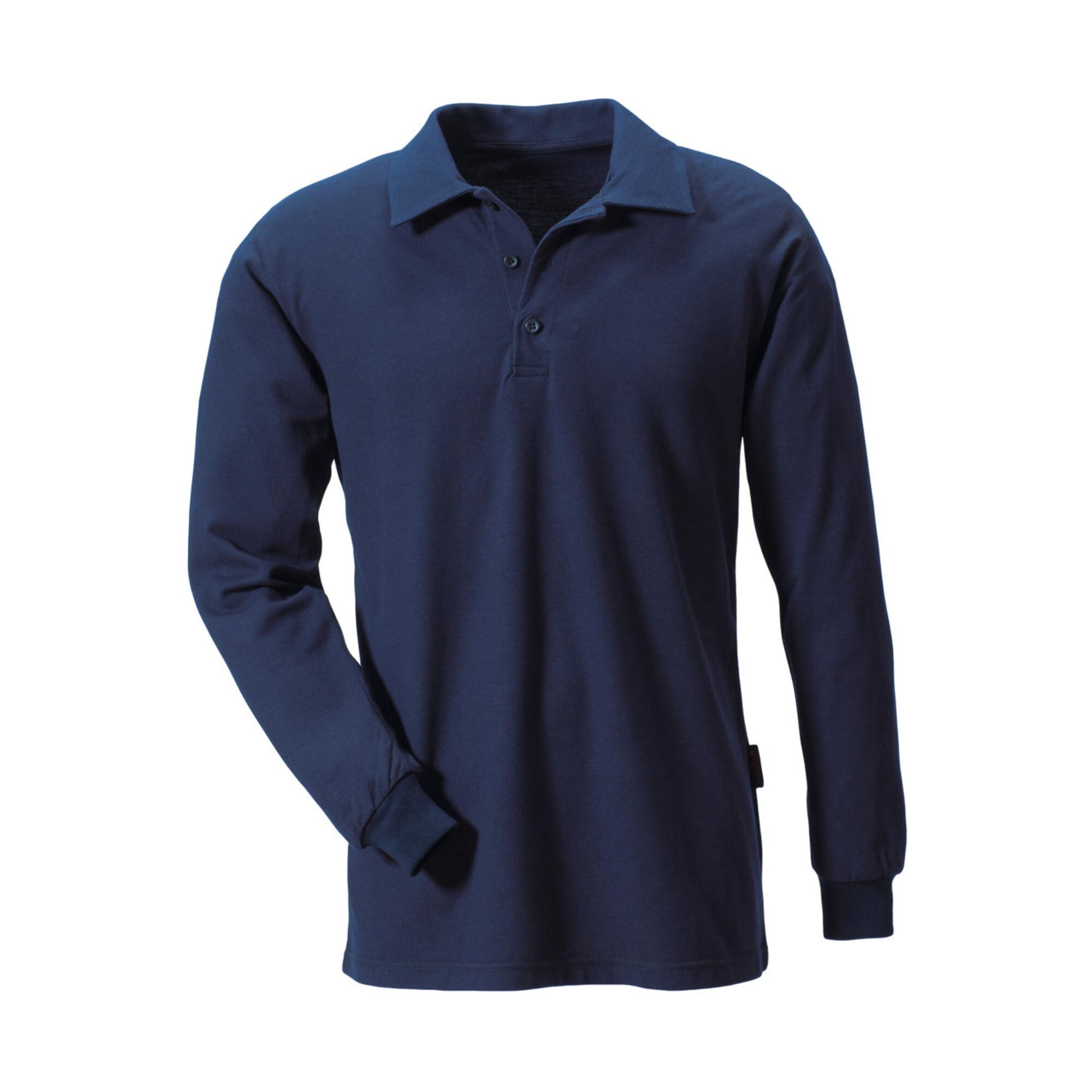 Rofa Flammschutz-Langarm-Shirt, marineblau, Unisex-Größe: M (128115-154-M)