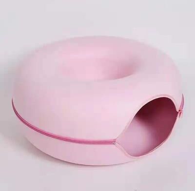 Uplifted Finds Donut Felt Tunnel Cave pink s