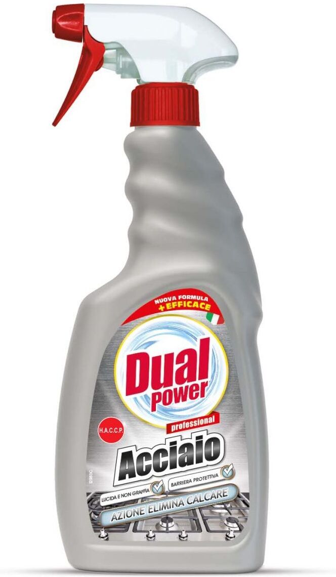 Detergente inox Dual Power DS9106 PROFESSIONAL spray Sgrassante