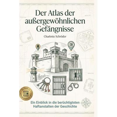 Der Atlas der außergewöhnlichen Gefängnisse, Gebundene Ausgabe von Charlotte Schröder, BoD - Books on Demand, 978-3-695-38300-9