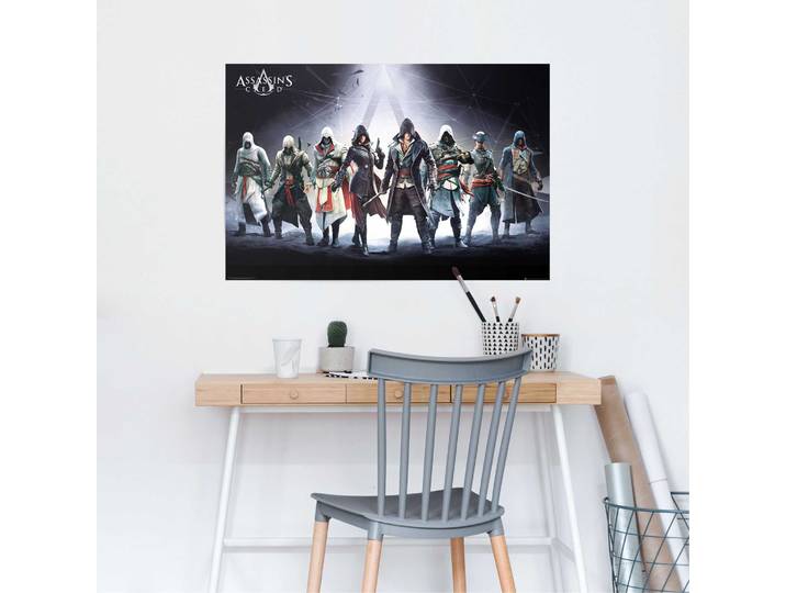 Affiche Assassin’s Creed Papier Multicolore 61 x 92 x 0cm