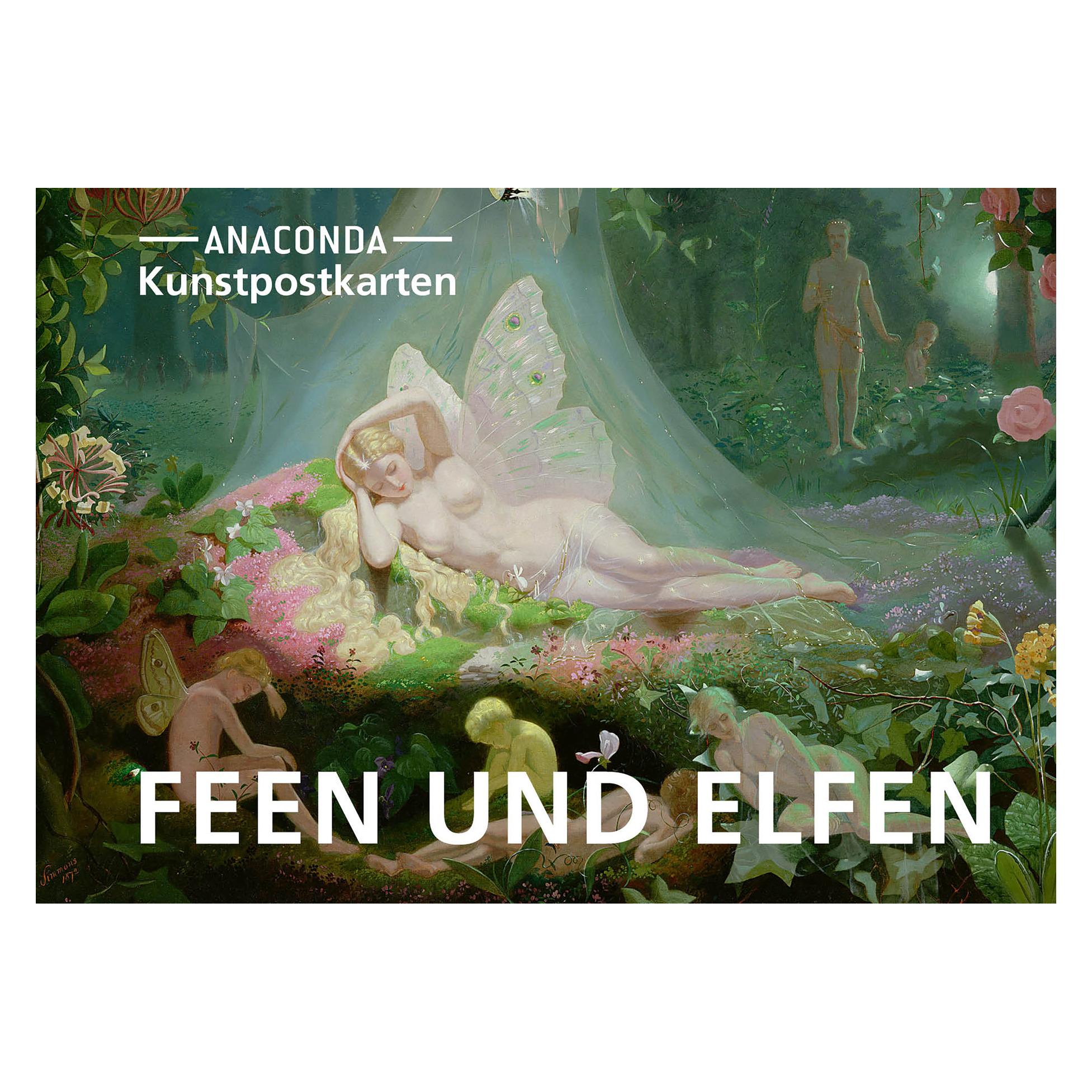 Anaconda Postkarten-Set Feen und Elfen (18 Stk.) (41457790)