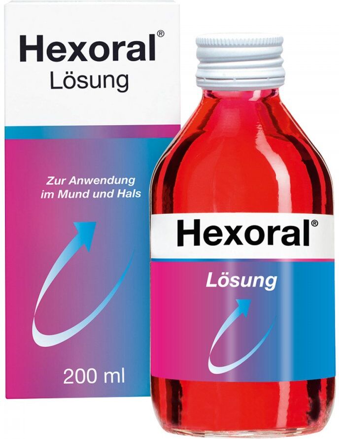 Hexoral Lösung bei Entzündungen