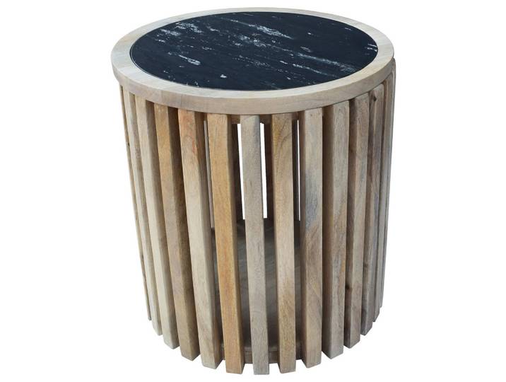 Couchtisch Sway Natur/Schwarz schwenkbare Tischplatte