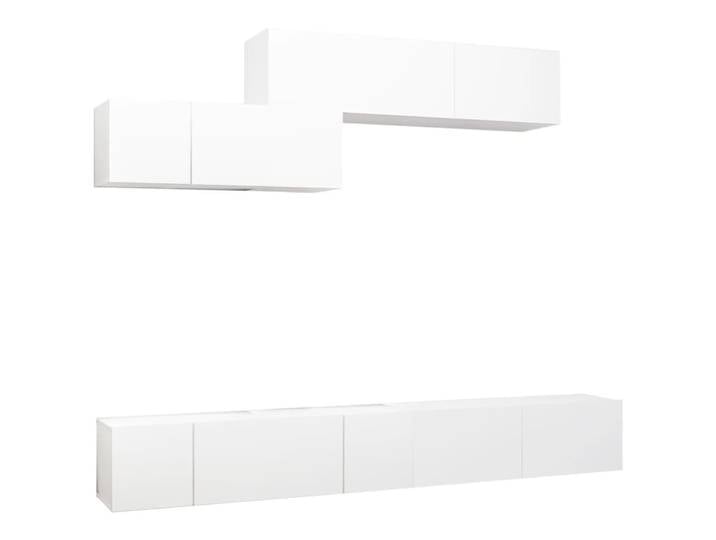 Ensemble de meubles armoire bois blanc 100 x 30 x 30 cm