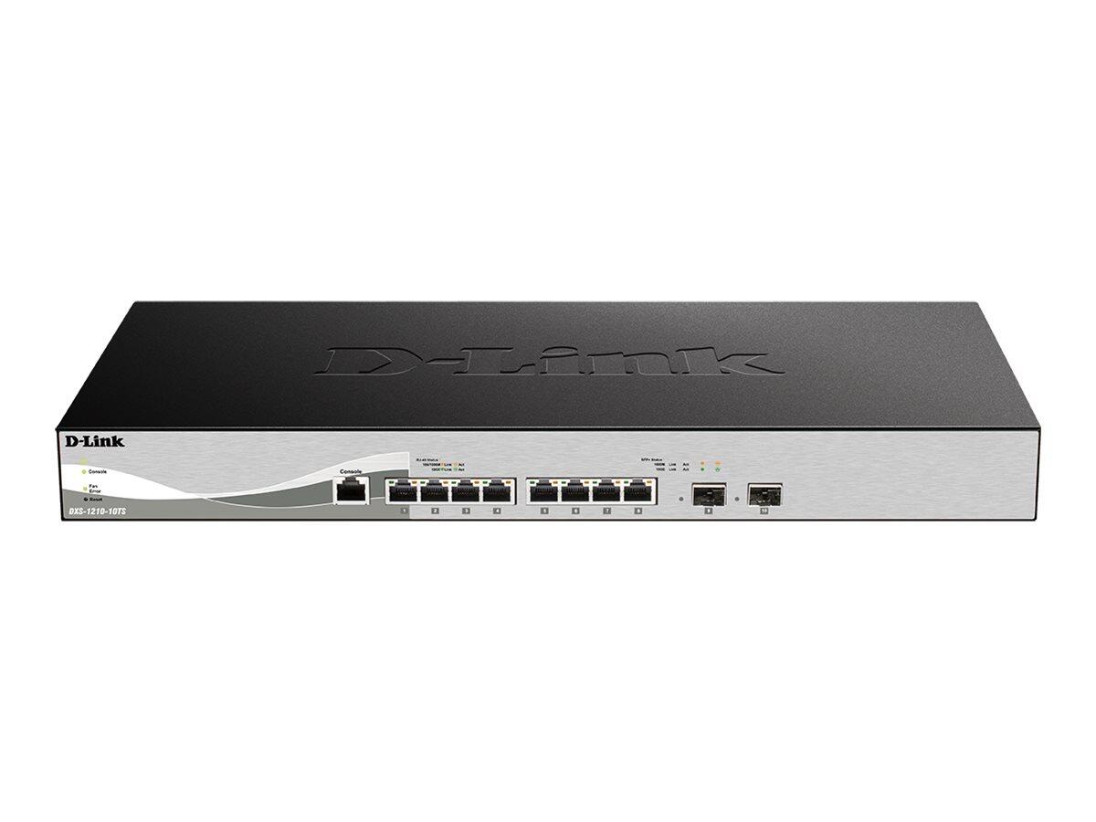 D-Link DXS-1210-10TS/E, 10-Port Smart Managed 10G Switch