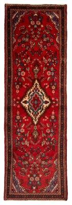 ECARPETGALLERY Hand-knotted Andelz Red Wool Rug - 3'2 x 10'4