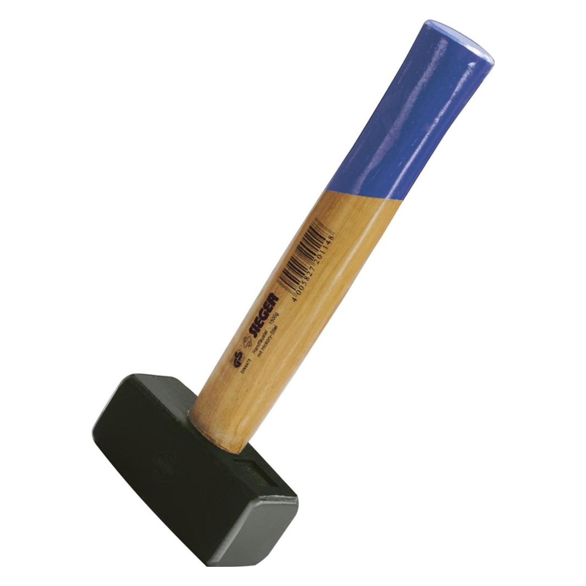 Magni Idealspaten WEG2013310 Handfäustel "Sieger" mit Hickorystiel 1kg/26cm (1000 g) (4005827201124)