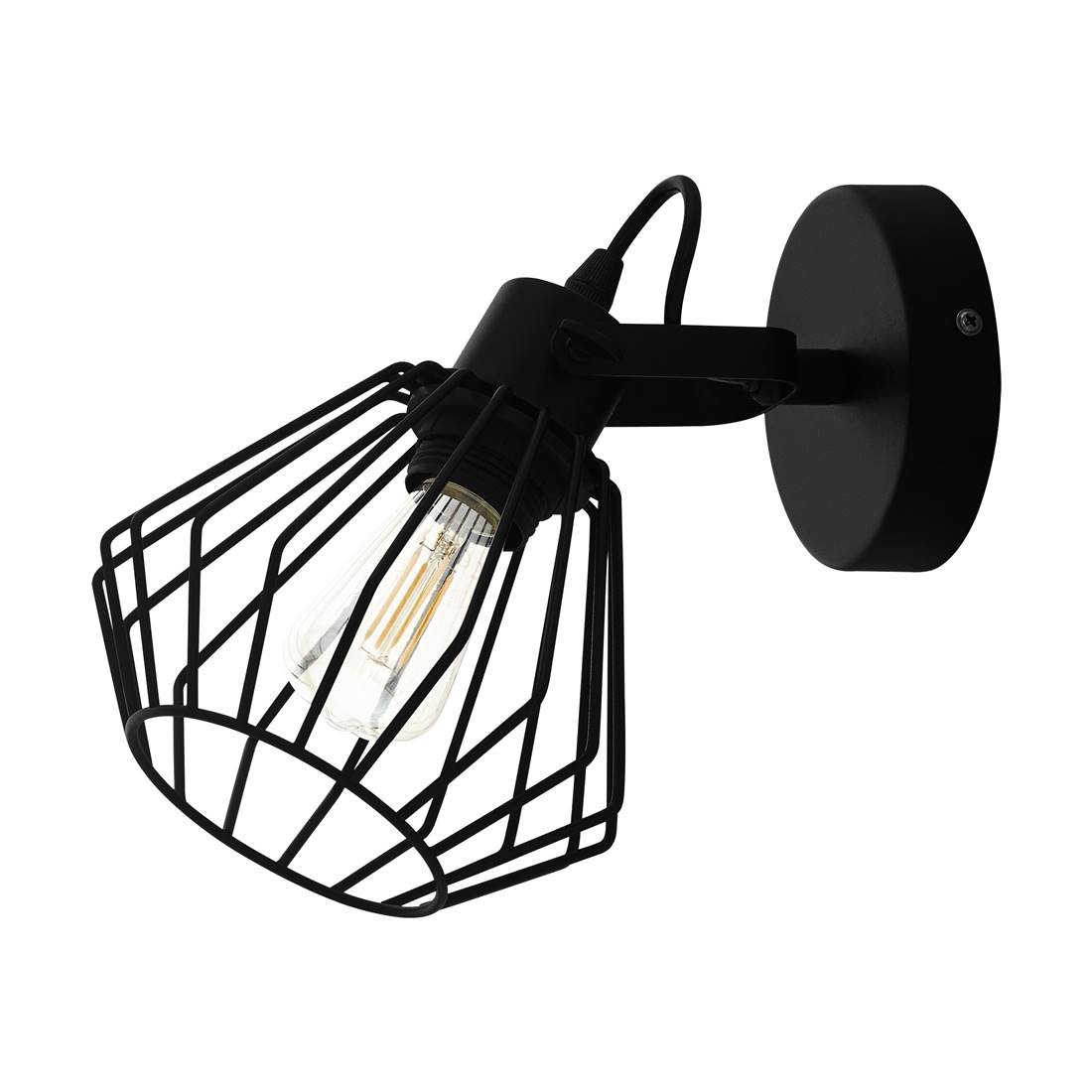 Eglo Tabillano inbouwspot, zwart, E27, dimbaar