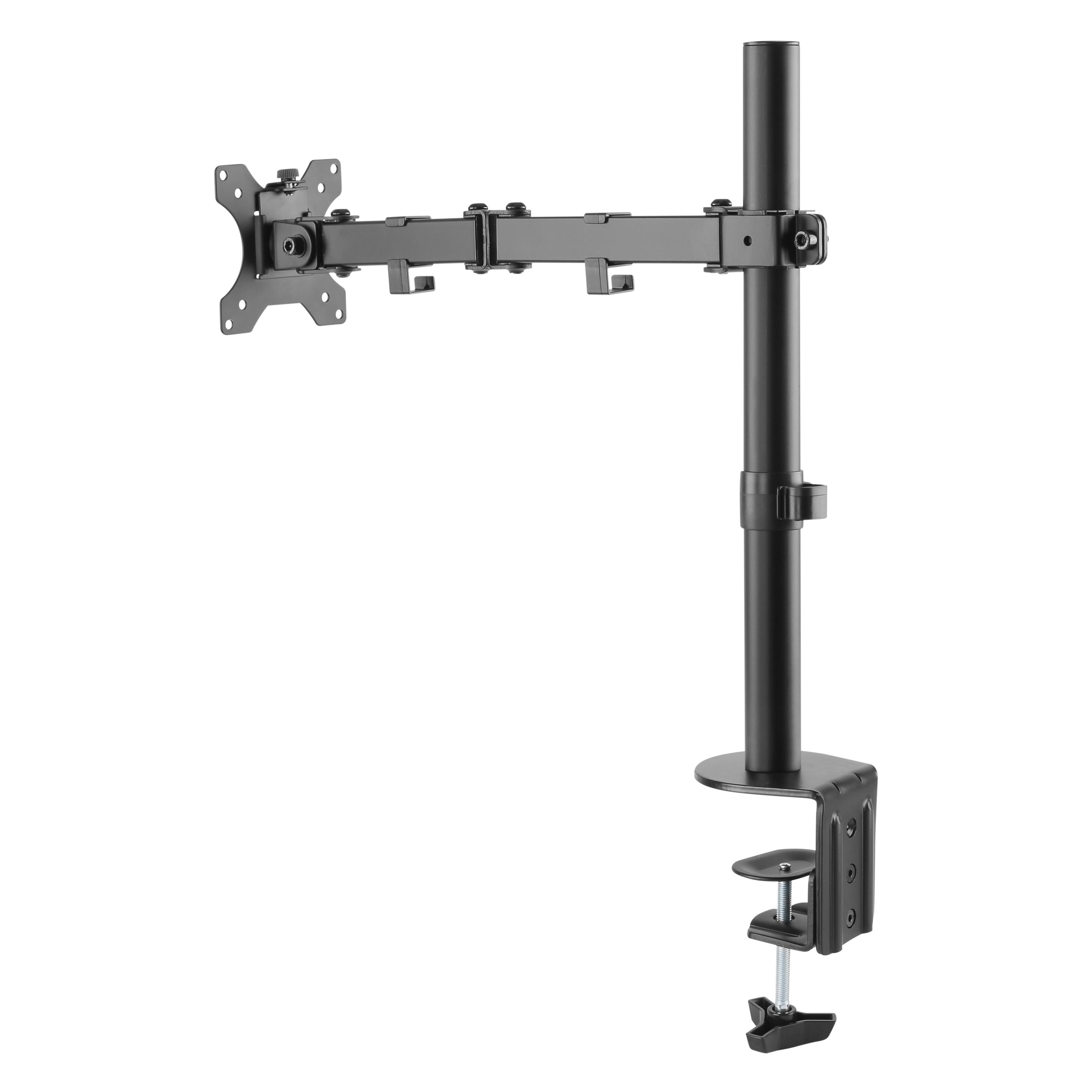 Mozi Basic Stand with Dual Joint -p??yt??jalka yhdelle n??yt??lle (Tisch) (MBSDJ)