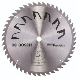 Bosch Kreissägeblatt PRECISION D= 235 mm, Bohrung= 16 mm, Z= 48 - 2609256881