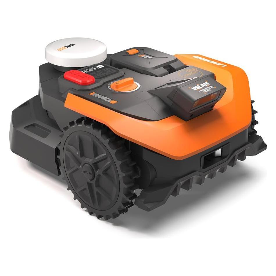 Worx Robot koszący Worx Landroid Vision Cloud 650m2, stereo camera, RTK WR365E (650 m², Ohne Begrenzungskabel) (WR365E)