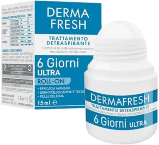 Dermafresh 6 Giorni Ultra Roll On Deodorante Roll On Ultra Protezione