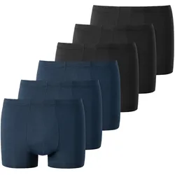 Schiesser Herren Boxershorts Uncover 6er Pack