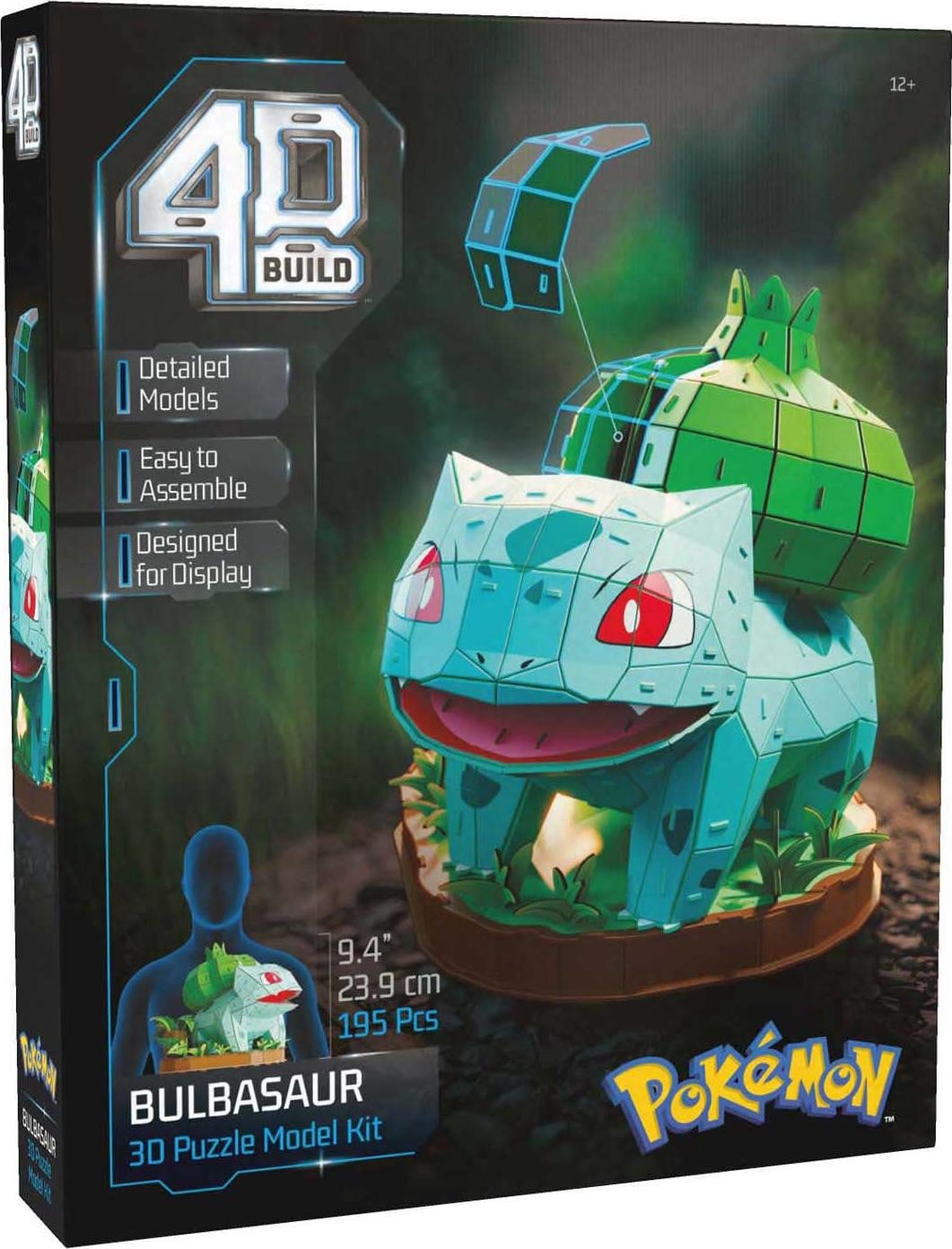 4D BUILD Pokémon Bulbasaur 3D puzzel