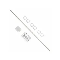 Hörmann Pfeiler-Konterplatte PK 1, Edelstahl, für RotaMatic