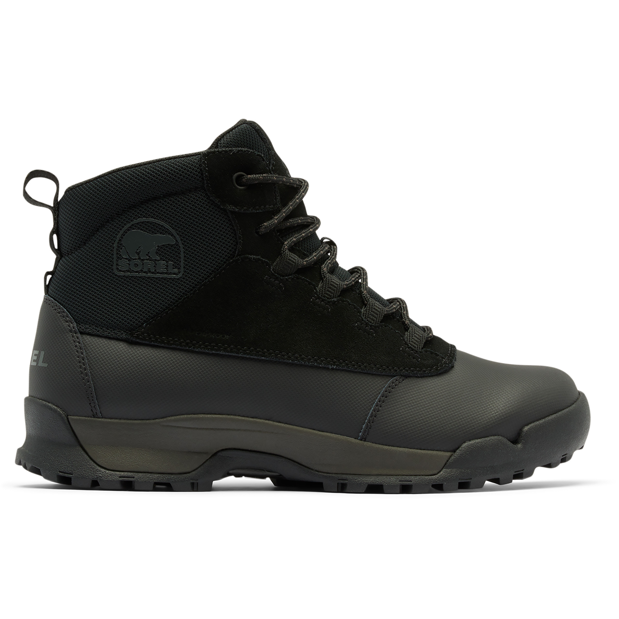 Sorel Buxton Lite Lace Plus WP Herren Winterschuhe & Winterstiefel schwarz Größe 44 Lifestyle Isolierend