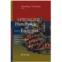 Class 3.4-6 Hydrolases, Lyases, Isomerases, Ligases, Fachbücher von Dietmar Schomburg, Ida Schomburg, Antje Chang