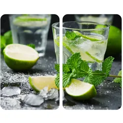 Herdabdeckplattenset MOJITO (BHT 30x4,50x52 cm) - BHT 30x4,50x52 cm