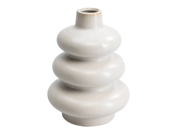 Vase Lotta, Edy&liv, weiss, Keramik