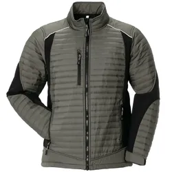 Steppjacke "AIR" Outdoor - S - grün/schwarz