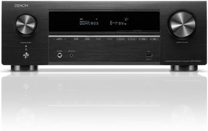 Denon AVR-X1800H DAB schwarz