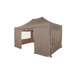 Siena Garden Faltpavillon  Allrounder , beige , Maße (cm): B: 450 H: 325
