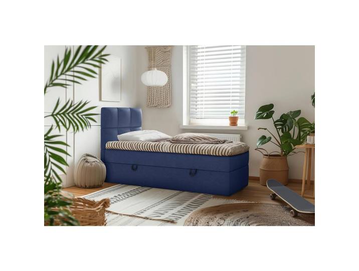 Boxbett mit Topper & Bettkasten 90x200 Polly