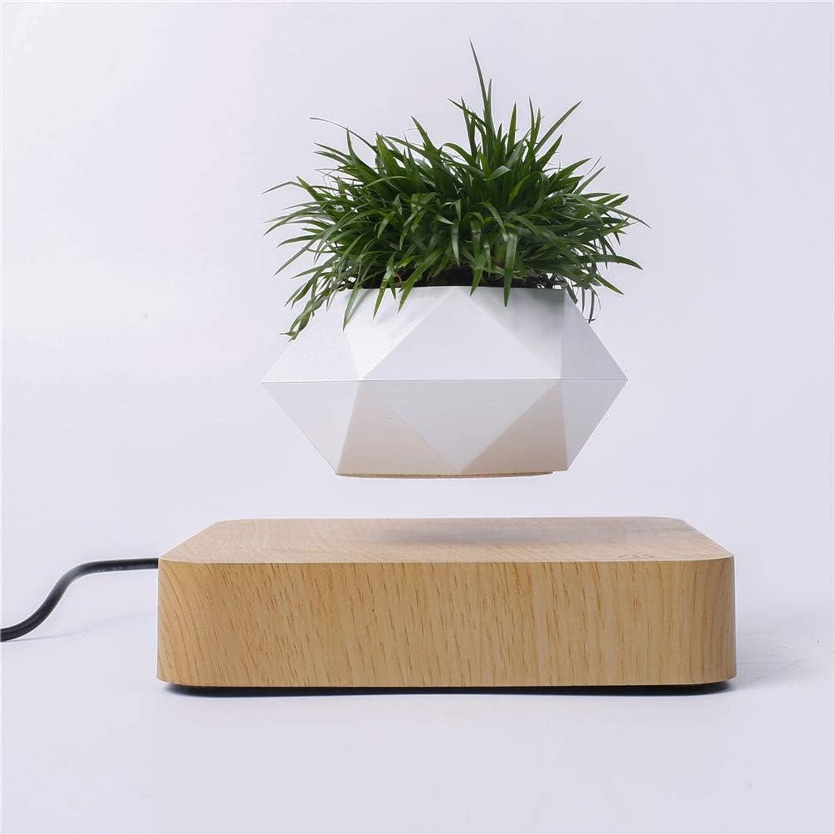 Magnetische levitatie plantenpot - Zwevende bonsai pot voor op je bureau - Modern design decoratie