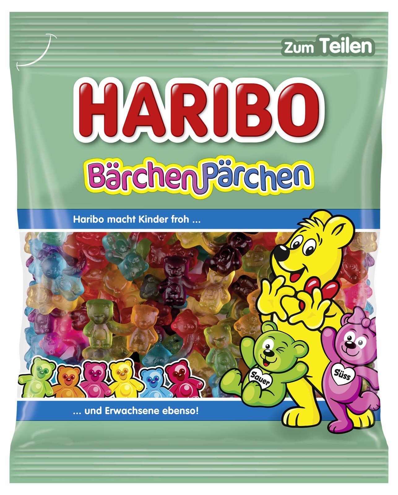 HARIBO Bärchen-Pärchen Fruchtgummi 160,0 g 10047183