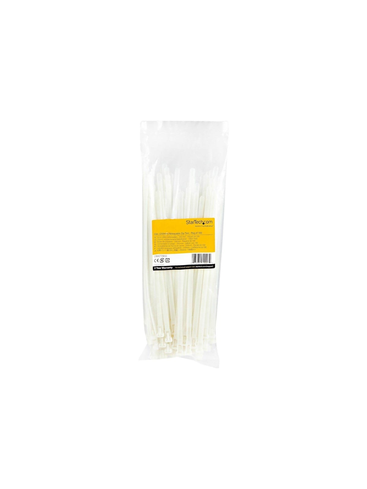 StarTech.com Reusable Cable Ties 7mm 100 pcs.