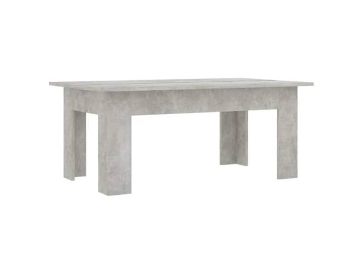 HKLGBVCR Couchtisch, Betongrau, 100 x 60 x 42 cm, Holz, Technik