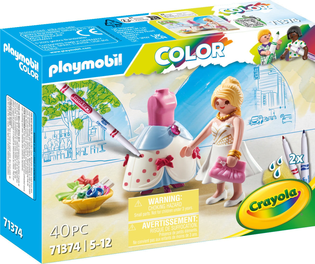 Playmobil Color Jurk 71374