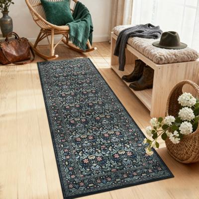 Garvee Vintage Allover Floral Trellis Area Rug