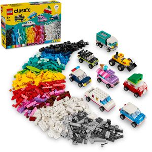 LEGO Classic 11036 Kreative Fahrzeuge, ab 5 Jahre, 900 Teile