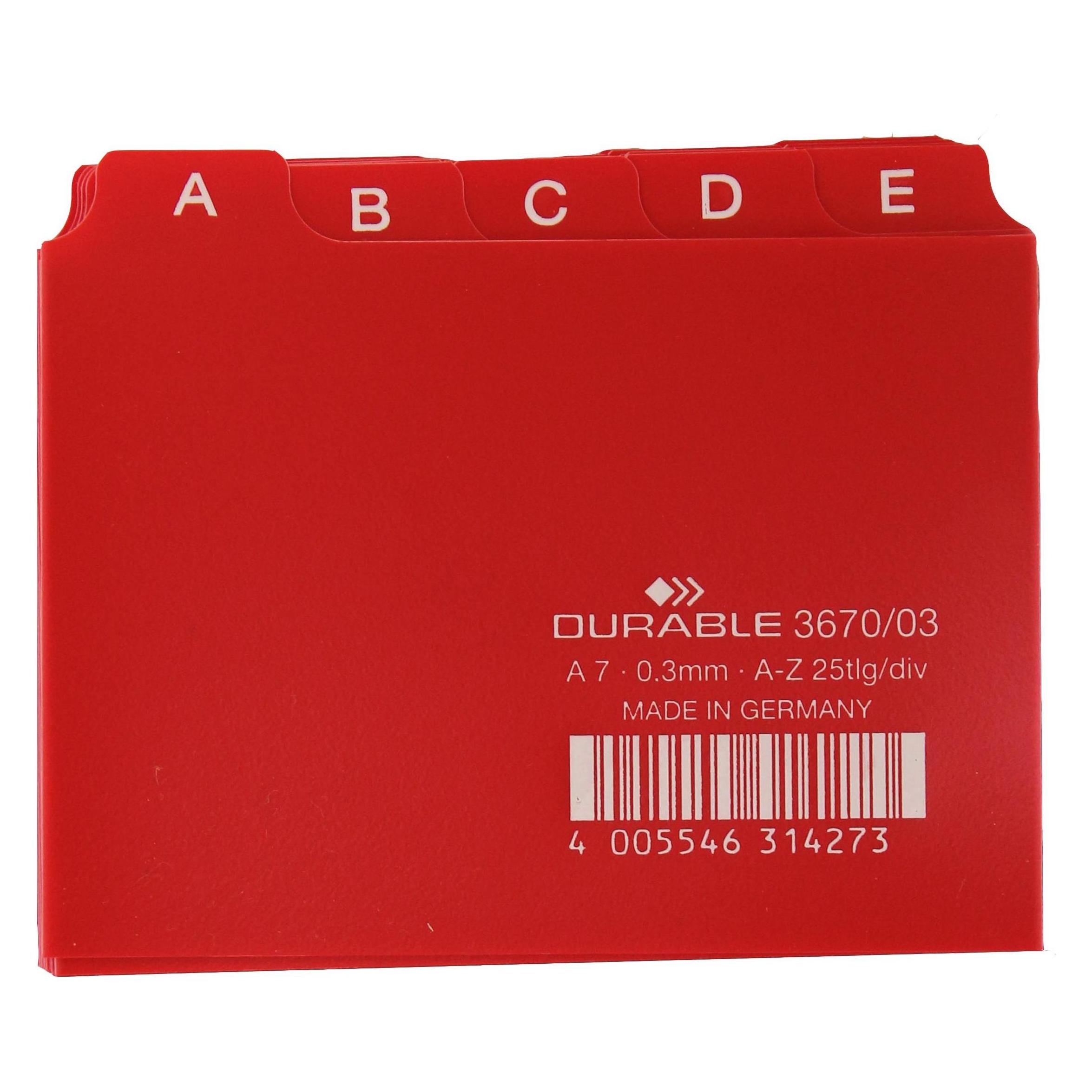 Durable Leitregister PP A7 (A7) (367003)