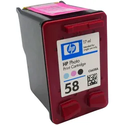 HP 58 (C6658AE) Druckerpatrone – tri-color-photo – neu verpackt