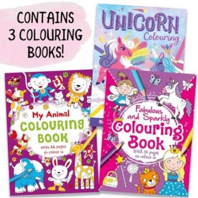 Three Amazing Colouring Books, Set von Igloo Books Ltd,Sparkpool, Bonnier Books Ltd, 978-1-83544-382-8