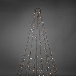 Konstsmide 6662-830 Weihnachtsbaum-Beleuchtung Außen EEK: E (A - G) netzbetrieben Anzahl Leuchtmittel 450 LED Bernstein