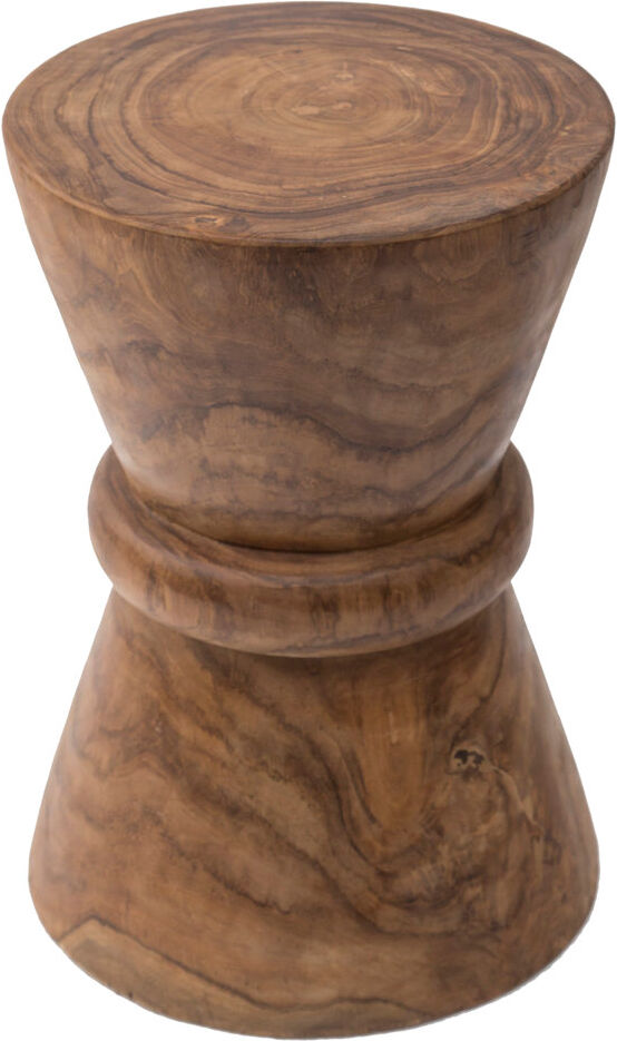 Union Rustic Oreilly Stool Brown 45cm H X 30cm W X 30cm D